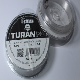 Fir  G.STREAM Turan FC fluorocarbon 50 m 0.172mm   t.2.3 kg 